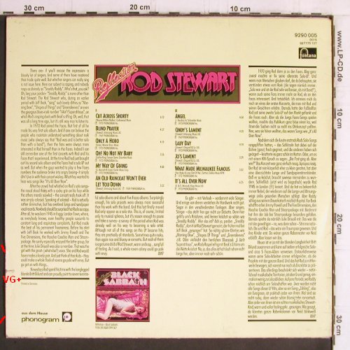 Stewart,Rod: Reflection (Serie), m-/VG+, Fontana (9290 005), D Typ: LP Best.-Nr.: Y6303 Preis: 7,50 Euro