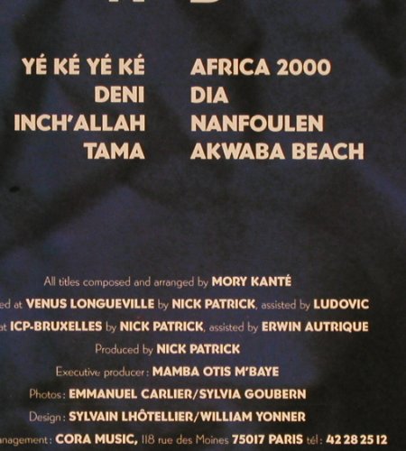 Kante,Mory: Akwaba Beach, Barclay(833 119-1), D, 1987 - LP - Y6341 - 5,00 Euro