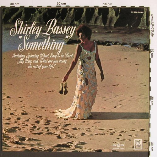 Bassey,Shirley: Something, SR International (92 876), D Typ: LP Best.-Nr.: Y6361 Preis: 6,00 Euro