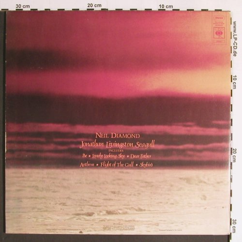 Diamond,Neil: Jonathan Livingston Seagull, Foc, CBS(CBS 69 047), D, Booklet, 1973 - LP - Y6364 - 5,00 Euro