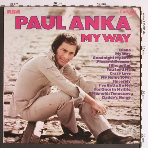 Anka,Paul: My Way, m /vg+, RCA Camden (CDS 1134), UK Typ: LP Best.-Nr.: Y6417 Preis: 5,00 Euro