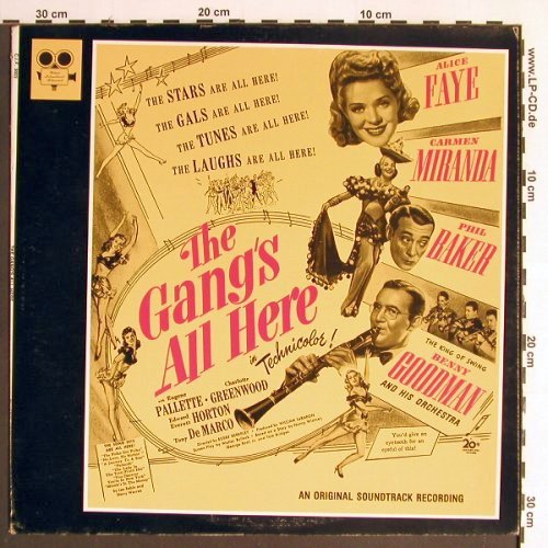 Gang's All Here  , the: Alice Faye...Benny Goodman (1943), Classic Int.Filmmusikal(C.I.F. 3003), US,  - LP - Y6466 - 7,50 Euro