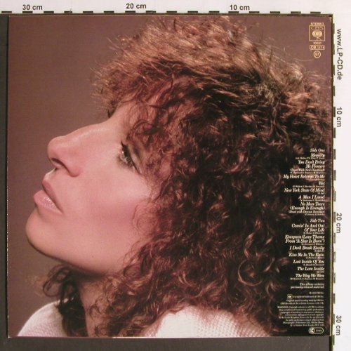 Streisand,Barbra: Love Songs, CBS (10 031), UK, 1981 Typ: LP Best.-Nr.: Y6614 Preis: 6,00 Euro