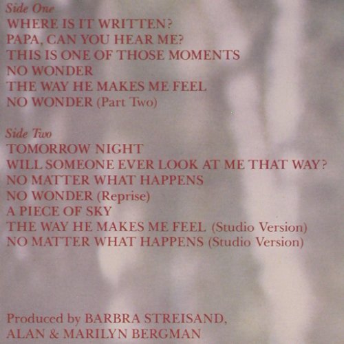 Streisand,Barbra: Yentl - Soundtrack, Foc, CBS (86302), NL, 1983 Typ: LP Best.-Nr.: Y6615 Preis: 7,50 Euro