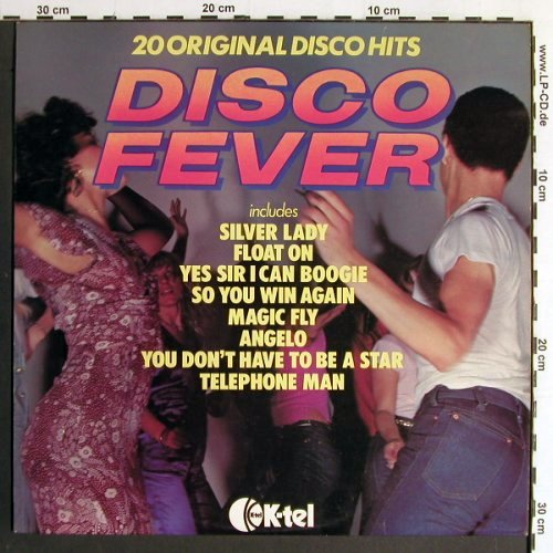 V.A.Disco Fever: 20 Orign.Hits,Baccara..BoomTownRats, K-tel (NE 1014), UK, 1977 Typ: LP Best.-Nr.: Y6672 Preis: 4,00 Euro
