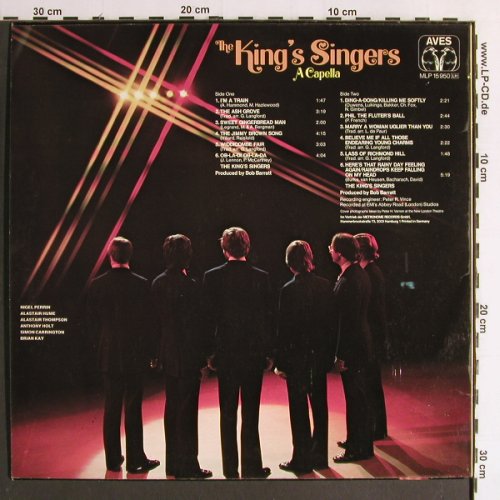 King's Singers: A Capella, Aves(MLP 15 950), D,  - LP - Y6718 - 7,50 Euro