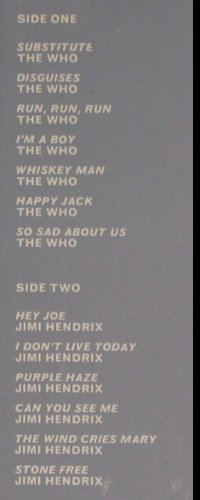 V.A.Backtrack 3: WHO / Hendrix, Track Records (2407 003), UK, Ri Typ: LP Best.-Nr.: Y6749 Preis: 7,50 Euro