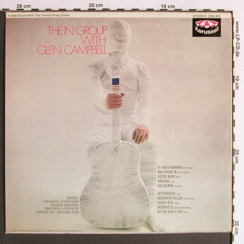 The In Group with Glen Campbell: Same, Karussell, Ri(2350 003), D, 1968 - LP - Y6752 - 7,50 Euro