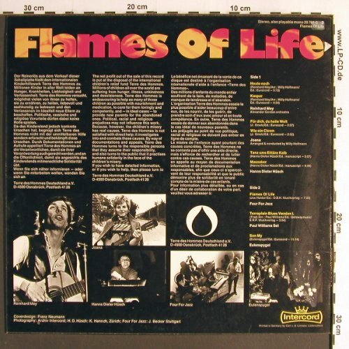 V.A.Flames of Life: R.May,Hüsch,Joana,Eulenspygel..., Intercord (28 761-5), D Typ: LP Best.-Nr.: Y6760 Preis: 6,00 Euro