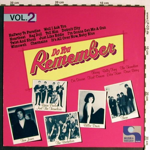 V.A.Do You Remember Vol.2: Billy Fury...Them, Decca/Musik+Freizeit (6.25822), D Typ: LP Best.-Nr.: Y6964 Preis: 5,00 Euro