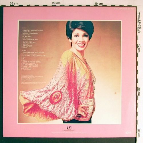 Bassey,Shirley: You Take My Heart Away, UA (S 30 037 XOT), D, 1977 Typ: LP Best.-Nr.: Y6969 Preis: 7,50 Euro