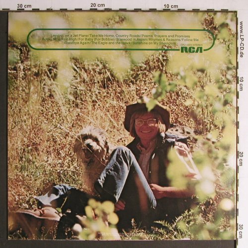 Denver,John: Greatest Hits, RCA Victor(CPL1-0374), US, 1973 - LP - Y7015 - 7,50 Euro