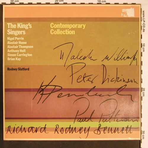 King's Singers: Contemporary Collection'75 ,m-/vg+, Aves(INT 161.513), D, Ri, 1975 - LP - Y704 - 6,00 Euro