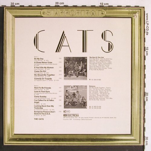 Cats: Starportrait, co, EMI(054-25 487), D, Ri,  - LP - Y7067 - 5,00 Euro