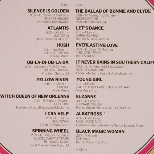 V.A.Golden No.1 Oldies: Vol.4-Tremelos...Santana, CBS, Club Ed. (32 994 6), NL, 1981 Typ: LP Best.-Nr.: Y7114 Preis: 5,00 Euro