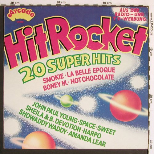 V.A.Hit Rocket-20 Super Hits: Belle Epoque...Johnny D.Silver, Arcade (ADE G 29), D, 1977 Typ: LP Best.-Nr.: Y7175 Preis: 5,00 Euro