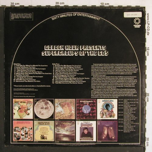 V.A.Golden Hour: Supergroups of the 60's, Golden Hour (GH 525), UK Typ: LP Best.-Nr.: Y7177 Preis: 5,00 Euro