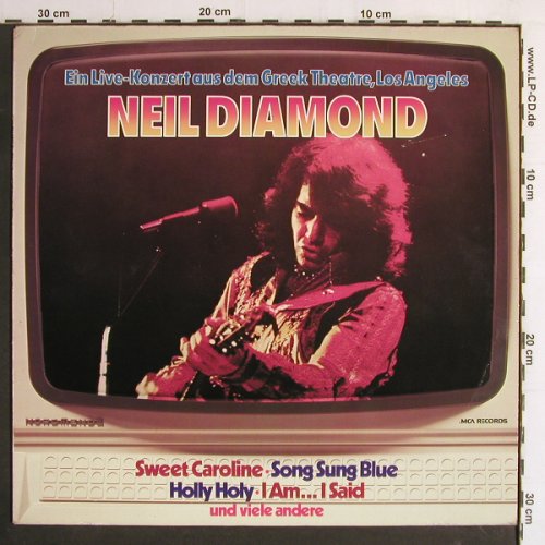Diamond,Neil: Ein Live-Konzert a.d.GreekTheatreLA, MCA(0062.112), D, 1972 - LP - Y7185 - 6,00 Euro