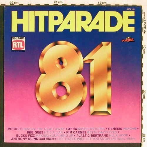 V.A.Hitparade 81: Voggue...Anthony Quinn & Charlie, Polystar (6878 120), F, 1981 Typ: LP Best.-Nr.: Y7222 Preis: 5,00 Euro
