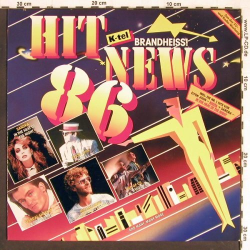 V.A.Hit News'86: Elton John...Two of Us, K-tel (TG 1585), D, 1985 Typ: LP Best.-Nr.: Y7260 Preis: 4,00 Euro