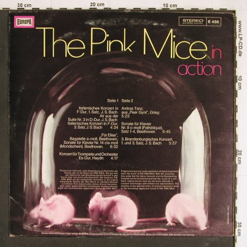 Pink Mice: In Action, m-/vg+, Europa (E 456), D, 1971 Typ: LP Best.-Nr.: Y7285 Preis: 9,00 Euro