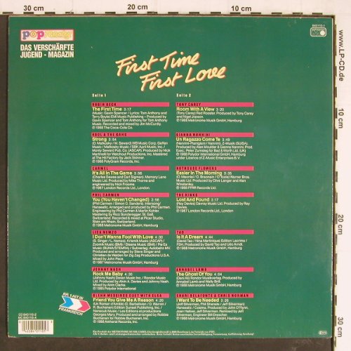 V.A.First Time First Love: Robin Beck..ShariBelafonte&C.Norman, Metronome (840 110-1), D, 1988 Typ: LP Best.-Nr.: Y7344 Preis: 4,00 Euro