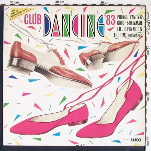 V.A.Club Dancing'83: Phil Collins... Chic, WEA (24.0075-1), D, 1983 Typ: LP Best.-Nr.: Y7373 Preis: 5,00 Euro