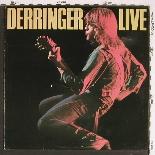 Derringer,Rick: Live, Blue Sky(SKY 82130), NL, 1977 - LP - Y7422 - 7,50 Euro