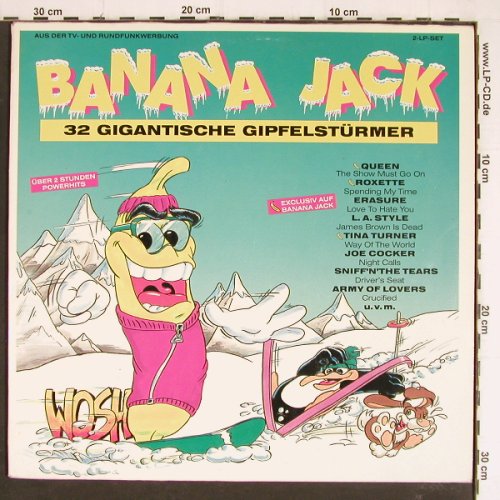 V.A.Banana Jack: 32 gigantische Gipfelstürmer, EMI (798415 1), D, 1991 Typ: 2LP Best.-Nr.: Y7429 Preis: 5,00 Euro