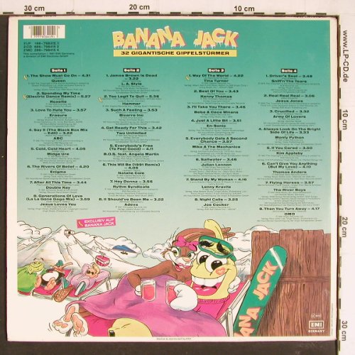 V.A.Banana Jack: 32 gigantische Gipfelstürmer, EMI (798415 1), D, 1991 Typ: 2LP Best.-Nr.: Y7429 Preis: 5,00 Euro