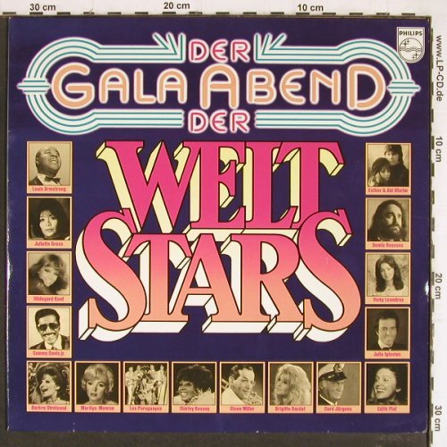 V.A.Der Gala Abend der Weltstars: Louis Armstrong... Glenn Miller, Philips Club Ed. (66 178 5), D Typ: LP Best.-Nr.: Y7443 Preis: 5,00 Euro