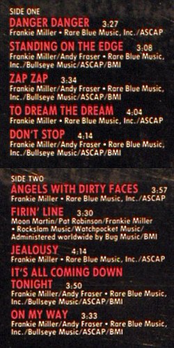 Miller,Frankie: Standing On The Edge, Capitol(064-400 098), D, 1982 - LP - Y7458 - 6,00 Euro