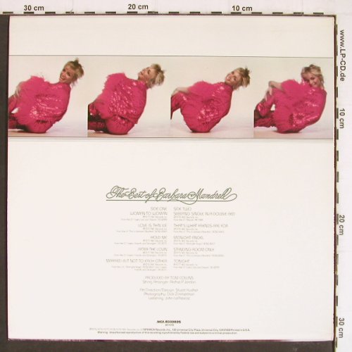 Mandrell,Barbara: The Best of, MCA(AY-1119), US, 1979 - LP - Y7526 - 5,00 Euro
