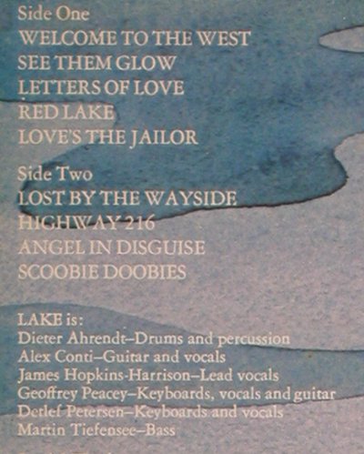 Lake: 2, CBS(CBS 82 651), NL, 1978 - LP - Y7595 - 5,00 Euro