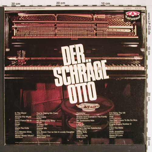 Der Schräge Otto: Same-Ein Potpouri mit 28.. (1966), Karussell(635 157), D,  - LP - Y7701 - 4,00 Euro