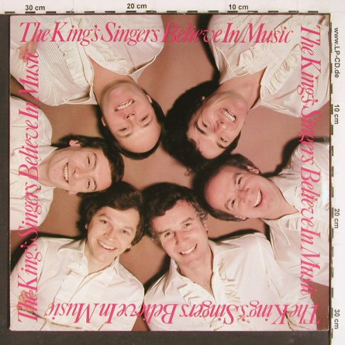 King's Singer's: Believe In Music, Aves(INT 161.545), D, 1981 - LP - Y7705 - 6,00 Euro