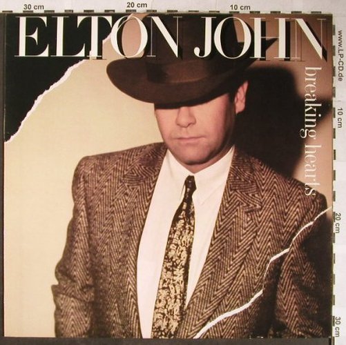 John,Elton: Breaking Hearts, Rocket(822 088-1Q), D, 1984 - LP - Y7772 - 5,00 Euro