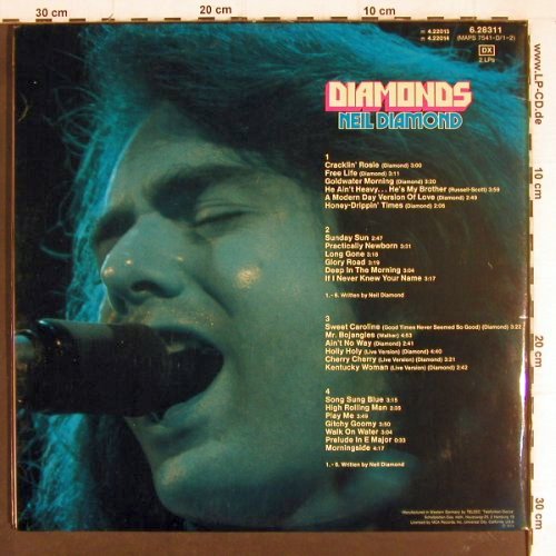 Diamond,Neil: Diamonds,Foc, Booklet-Poster, MCA(6.28311), D, 1974 - 2LP - Y7785 - 9,00 Euro