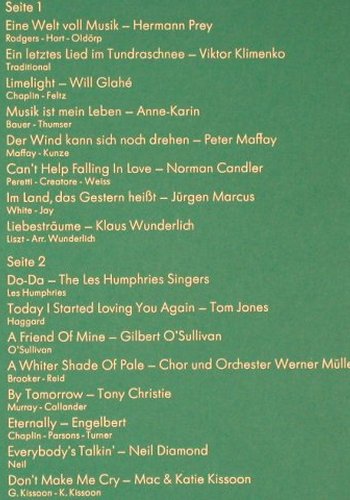V.A.AEG-Telefunken: Zum Jahreswechsel 1973/74, Foc, Teldec (TST 77 861/62), D,m-/vg+, 1973 Typ: 2LP Best.-Nr.: Y7787 Preis: 4,00 Euro
