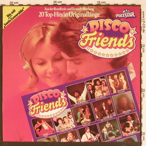 V.A.Disco Friends: 20 Top-Hits in Originallänge, Polystar (9199 460), D Typ: LP Best.-Nr.: Y7819 Preis: 5,00 Euro