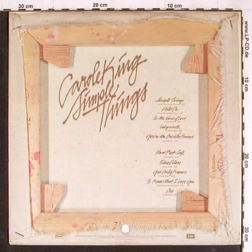 King,Carole: Simple Things, Foc, Capitol(3C061-85180), I, 1977 - LP - Y7832 - 6,00 Euro