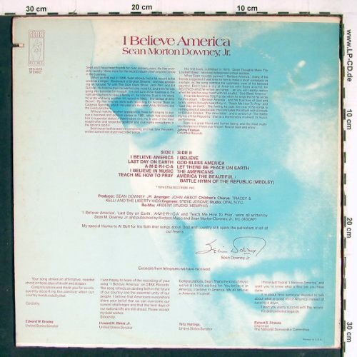 Downey,Jr., Sean Morton: I Believe America, Stax(STS-5510), US, co, 1974 - LP - Y7833 - 5,00 Euro