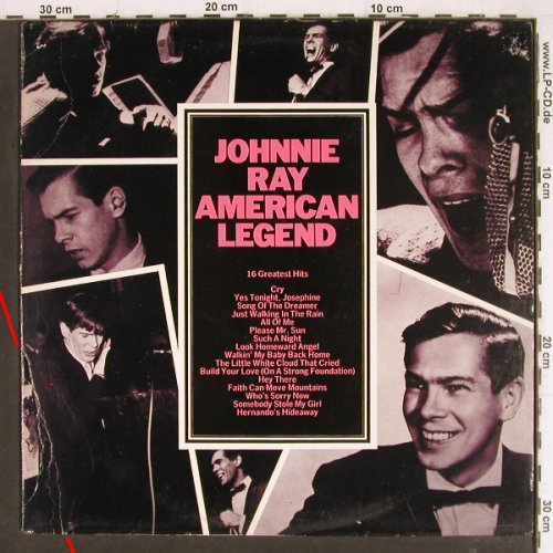 Ray,Johnnie: American Legend, m-/vg+, CBS,Muster-Stamp (EMB 31 696), NL, 1979 Typ: LP Best.-Nr.: Y7852 Preis: 5,00 Euro