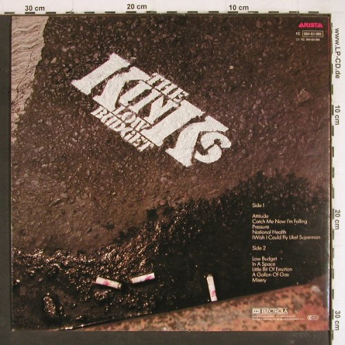 Kinks: Low Budget, Arista(064-63 089), D, 1979 - LP - Y7891 - 5,00 Euro