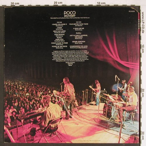 Poco: Deliverin', Foc, Epic (PE 30209), US, CO Typ: LP Best.-Nr.: Y7926 Preis: 7,50 Euro
