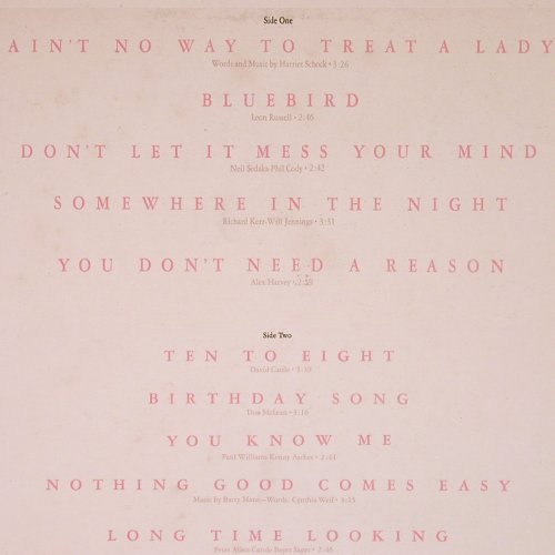 Reddy,Helen: No Way To Treat A Lady, Capitol (E-ST 11418), UK, 1975 Typ: LP Best.-Nr.: Y7927 Preis: 6,00 Euro