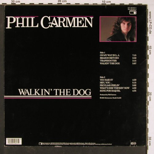 Carmen,Phil: Walkin'The Dog, Metronome(825 647-1), D, 1985 - LP - Y793 - 4,00 Euro