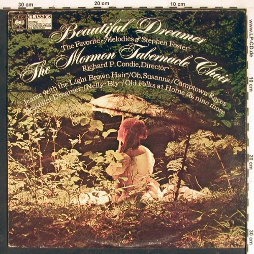 Mormon Tabernacle Choir: Beautiful Dreamer. R.P.Condie, CBS (91 295), UK, m /vg+, 1968 Typ: LP Best.-Nr.: Y7986 Preis: 5,00 Euro