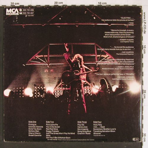 Diamond,Neil: Hot August Night , Foc, MCA(300 751-406), D, Ri, 1972 - 2LP - Y8119 - 7,50 Euro