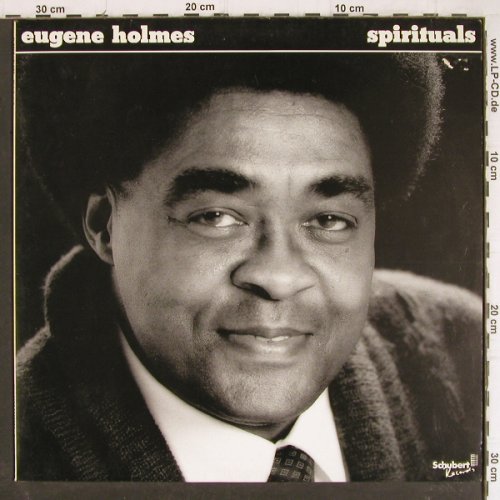 Holmes,Eugene: Spirituals (Baßbariton), Schubert Record(SCH-102), D, 1988 - LP - Y8363 - 5,00 Euro